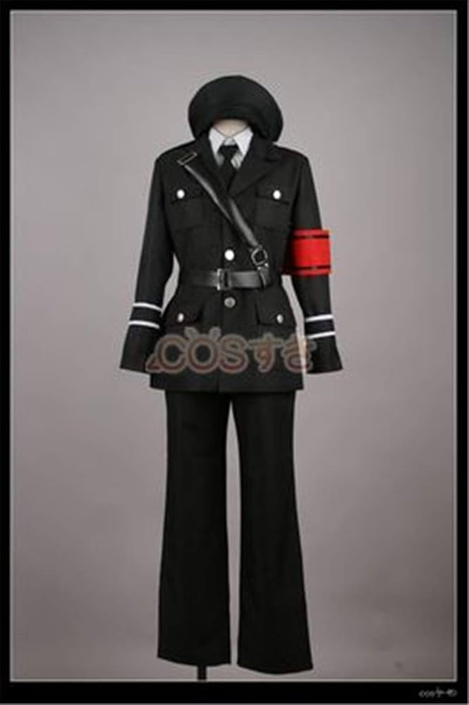 Amazon.co.jp: 咎狗の血 とがいぬのち アキラ軍服 コスプレ衣装